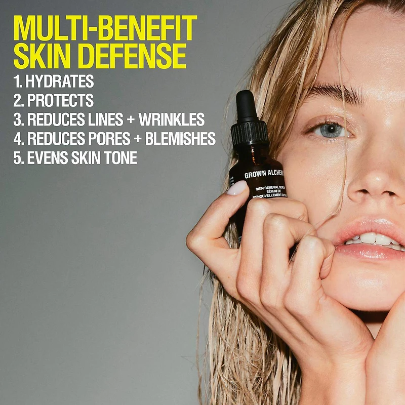 Skin Renewal Anti-oxidant Rich Barrier Serum with Ashwagandha, Niacinamide and Echinacea