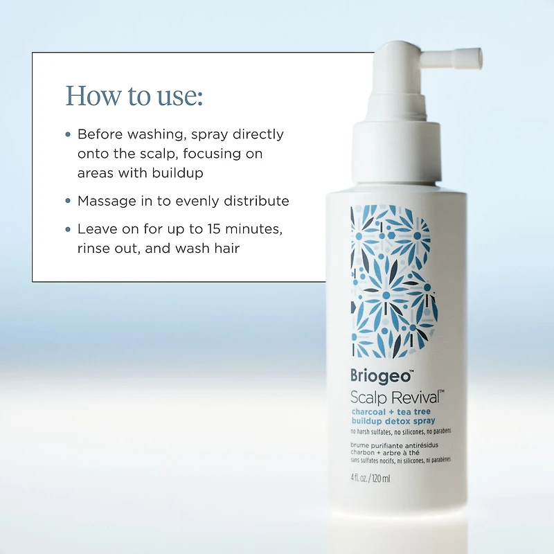 Scalp Revival™ Charcoal + Tea Tree Buildup Detox Spray