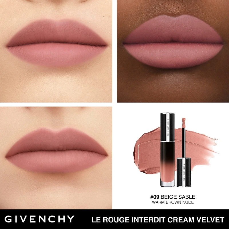 Rouge à lèvres crème et velours Le Interdit