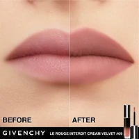 Rouge à lèvres crème et velours Le Interdit
