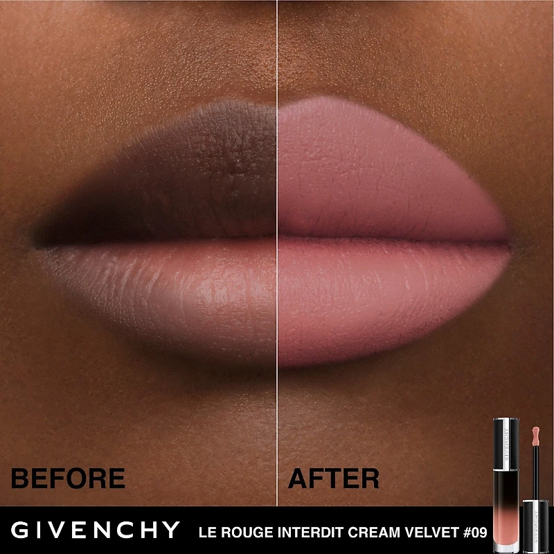 Rouge à lèvres crème et velours Le Interdit