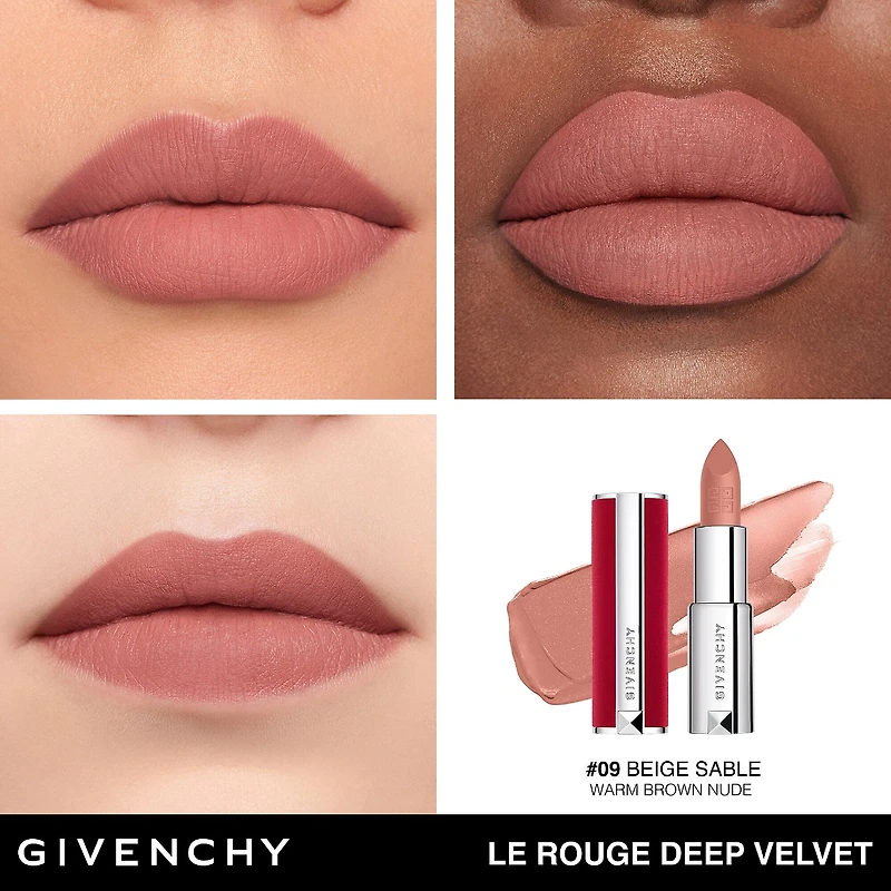 Rouge à lèvres mat Le teinte Deep Velvet