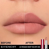 Rouge à lèvres mat Le teinte Deep Velvet