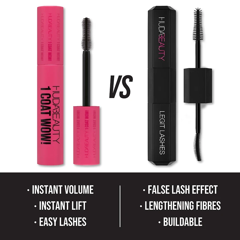 1 Mascara Coat Wow volumisant avec effet remontant supplémentaire