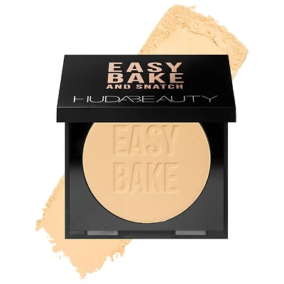 Poudre compacte illuminatrice et fixatrice sans talc Easy Bake and Snatch