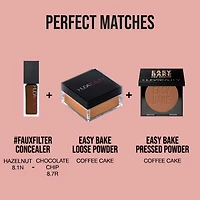 Poudre compacte illuminatrice et fixatrice sans talc Easy Bake and Snatch