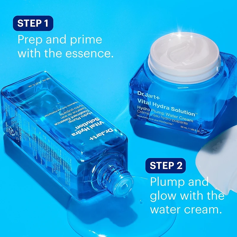 Crème hydratante éclat Vital Hydra solution™ avec de l’acide hyaluronique 