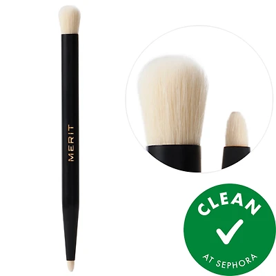 MERIT Brush No. 2 Double Sided Eyeshadow Brush