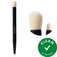 MERIT Brush No. 2 Double Sided Eyeshadow Brush