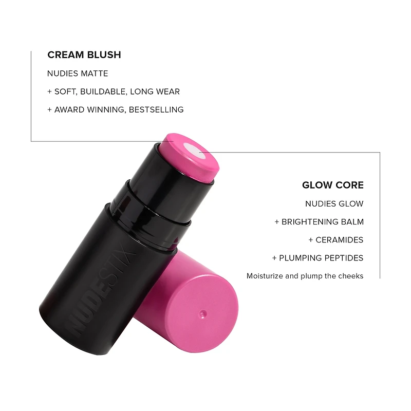 Fard à joues mat Nudies Matte + Glow Core