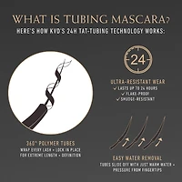 Mascara tube Full Sleeve allongeant + définissant