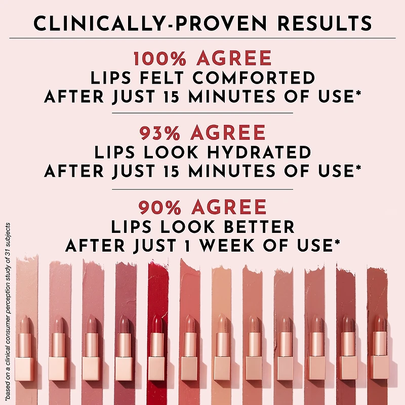 Forget the Filler Lip-Plumping Line-Smoothing Satin Cream Lipstick