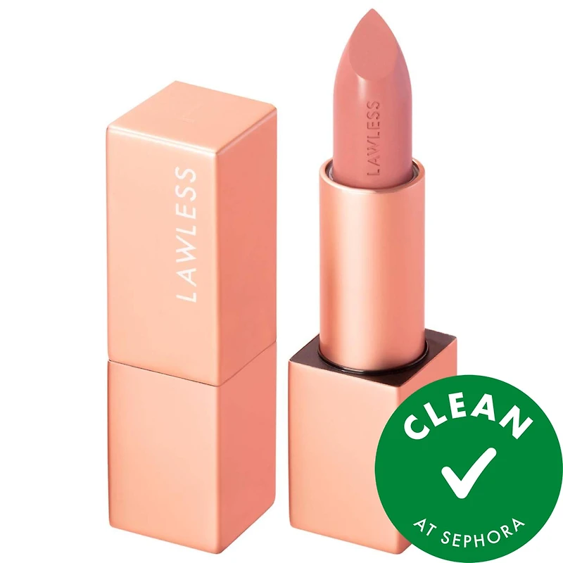 Forget the Filler Lip-Plumping Line-Smoothing Satin Cream Lipstick