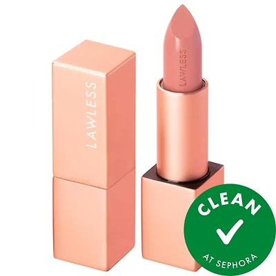 Forget the Filler Lip-Plumping Line-Smoothing Satin Cream Lipstick