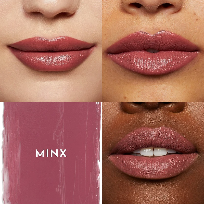 Forget the Filler Lip-Plumping Line-Smoothing Satin Cream Lipstick