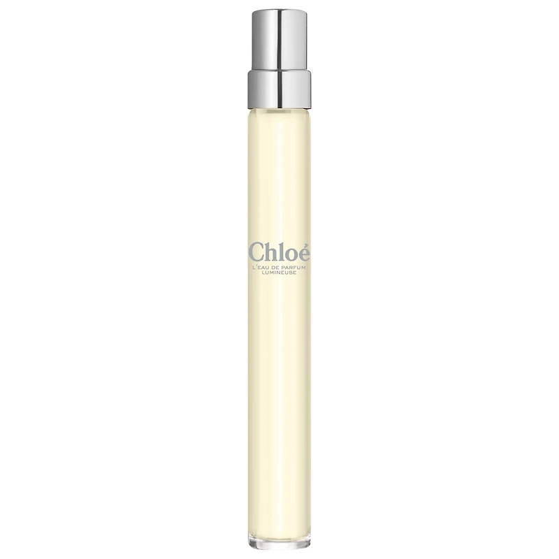 L’eau de parfum Lumineuse de Chloé avec parfum de jasmin et de vanille en vaporisateur de voyage