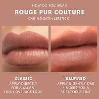 rouge à lèvres satiné Pur Couture avec céramides