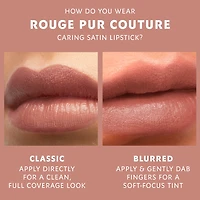 Rouge Pur Couture Caring Satin Lipstick with Ceramides