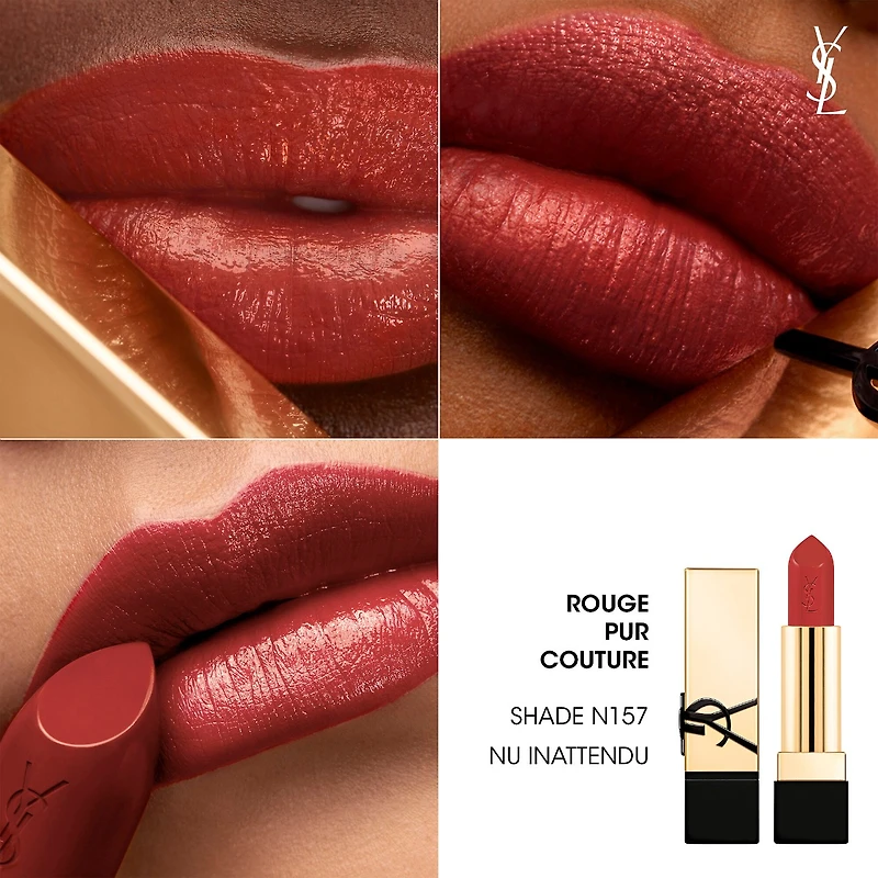 Rouge Pur Couture Caring Satin Lipstick with Ceramides
