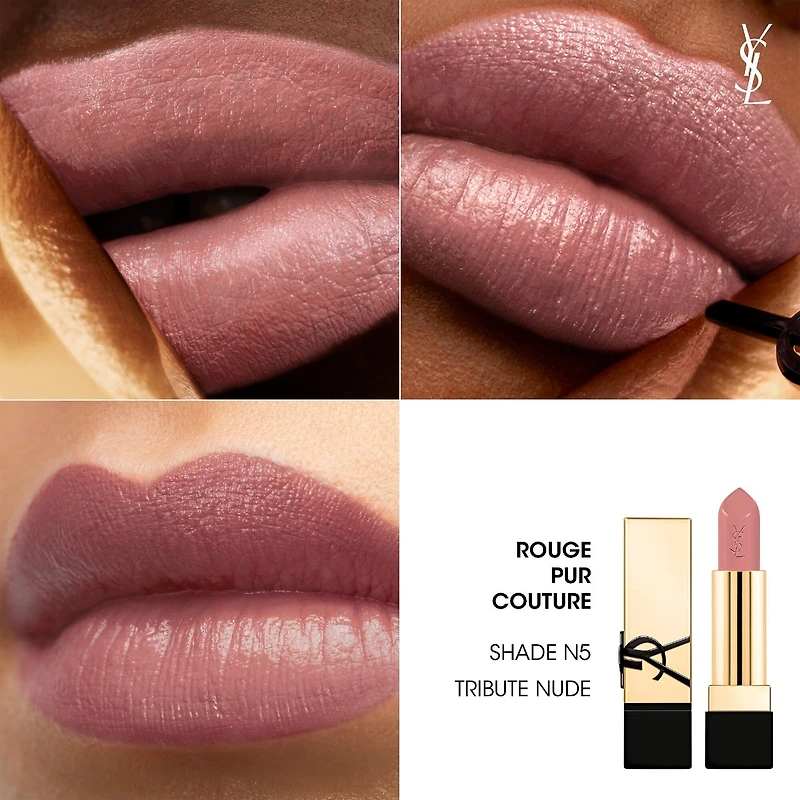 Rouge Pur Couture Caring Satin Lipstick with Ceramides
