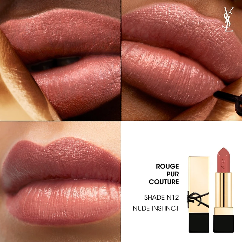 Rouge Pur Couture Caring Satin Lipstick with Ceramides