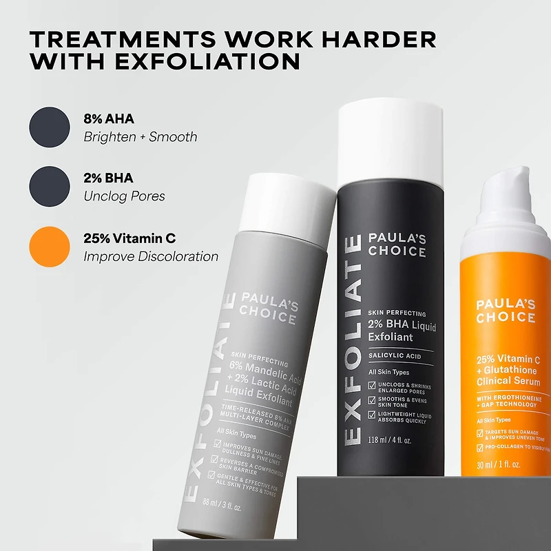 25% Vitamin C + Glutathione Clinical Serum for Brightening & Dark Spots