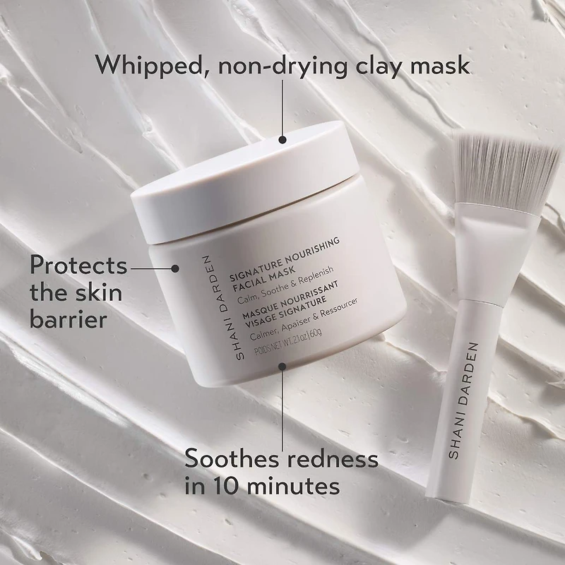 Masque nourrissant soin du visage avec squalane Signature