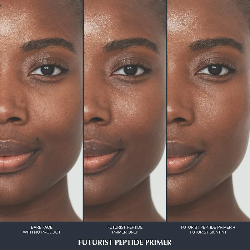 Base de teint sérum hydratant aux peptides avec acide hyaluronique