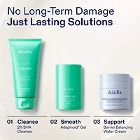 Gel à l’adapinoïde avec niacinamide et squalane acne+