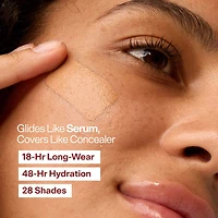 Swipe All-Over Hydrating Serum Concealer with 18-HR Wear