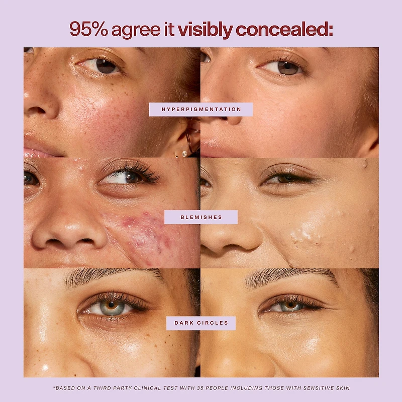 Swipe All-Over Hydrating Serum Concealer with 18-HR Wear