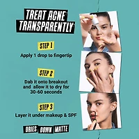 Solution ciblant l’acné à l’acide salicylique Truly Targeted 