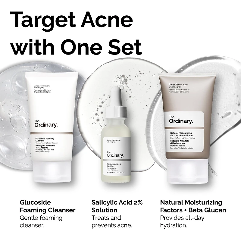 The Acne Set with Salicylic Acid