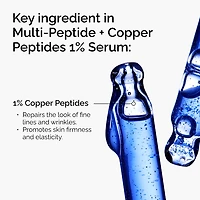 Multi-Peptide + Copper Peptides 1% for Wrinkles and Skin Elasticity