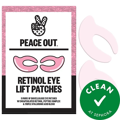 360° Eye Mask Patches With Encapsulated Retinol and Peptides For Fine Lines & Wrinkles
