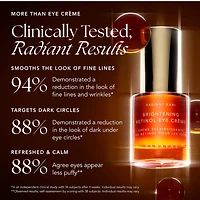 Brightening Retinol Eye Creme for Fine Lines & Dark Circles with Bakuchiol