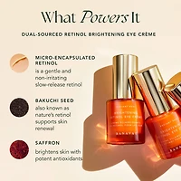 Brightening Retinol Eye Creme for Fine Lines & Dark Circles with Bakuchiol