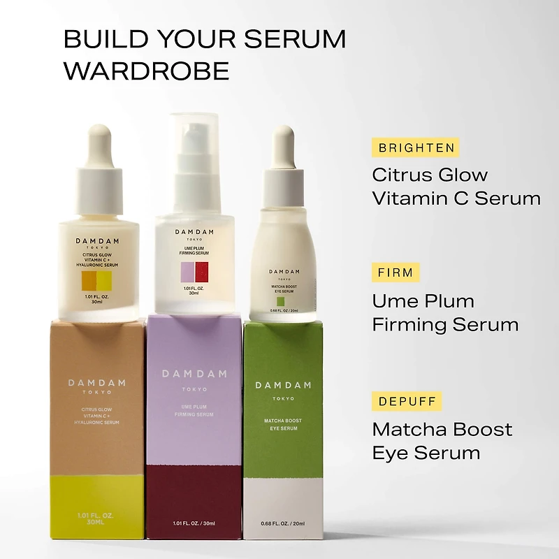 Citrus Glow Dual Vitamin C + Hyaluronic Acid Brightening Serum