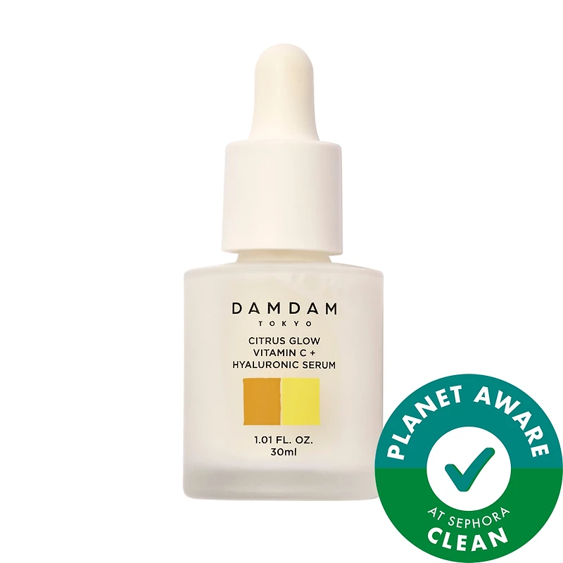 Citrus Glow Dual Vitamin C + Hyaluronic Acid Brightening Serum