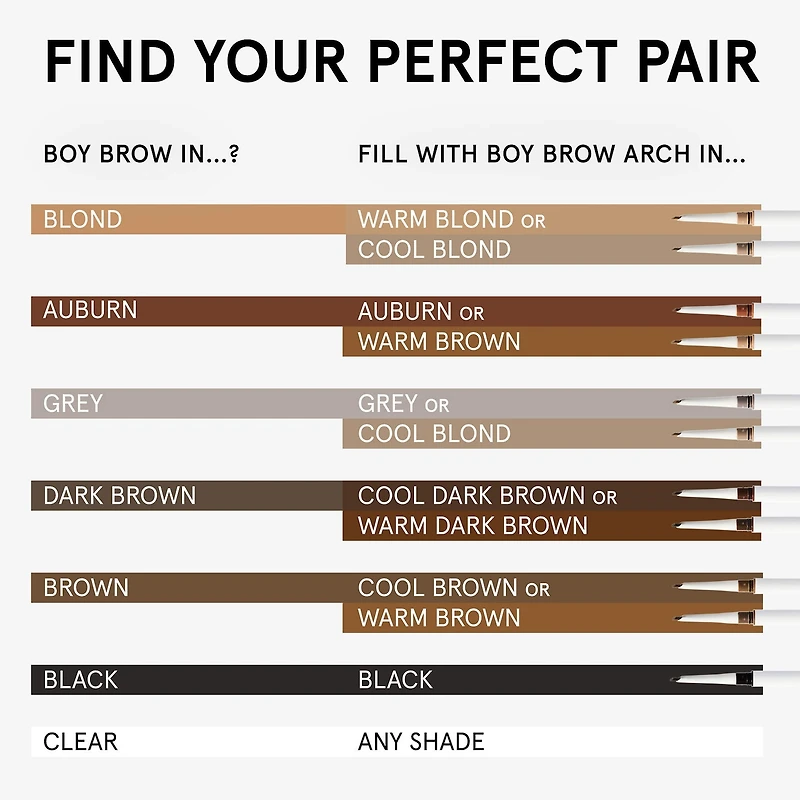 Boy Brow Volumizing Eyebrow Gel-Pomade