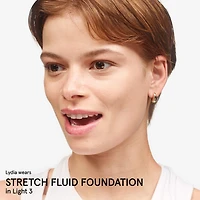 Stretch Fluid Foundation for Buildable Coverage