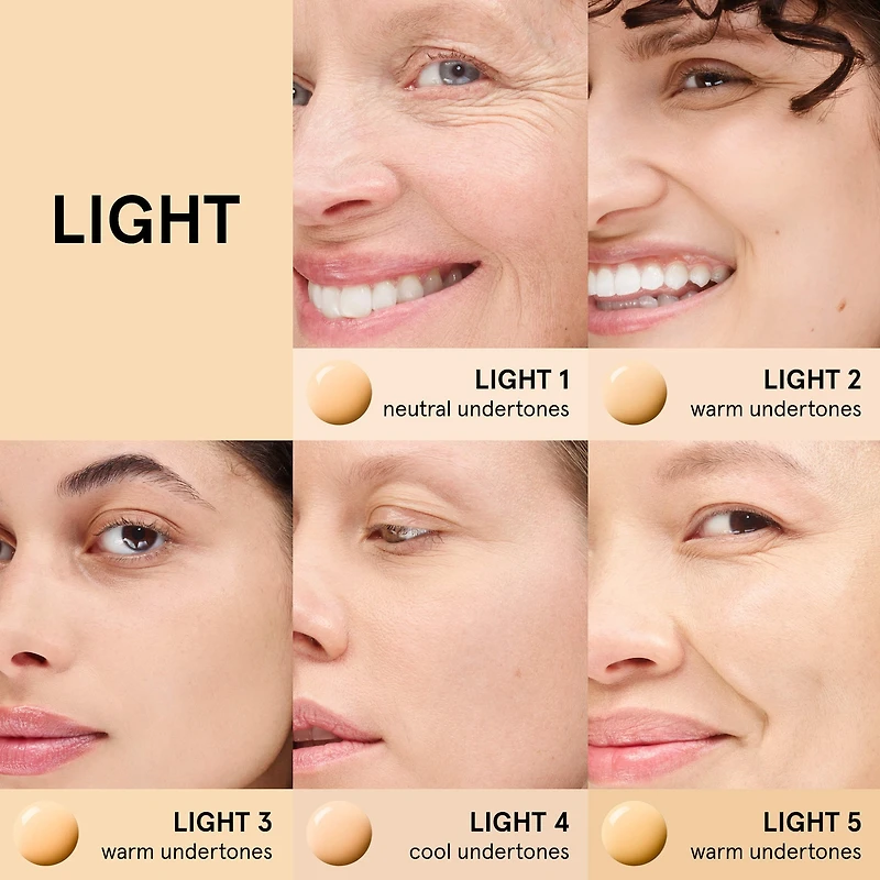 Stretch Fluid Foundation for Buildable Coverage