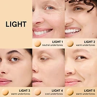 Stretch Fluid Foundation for Buildable Coverage