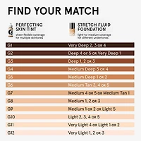 Stretch Fluid Foundation for Buildable Coverage