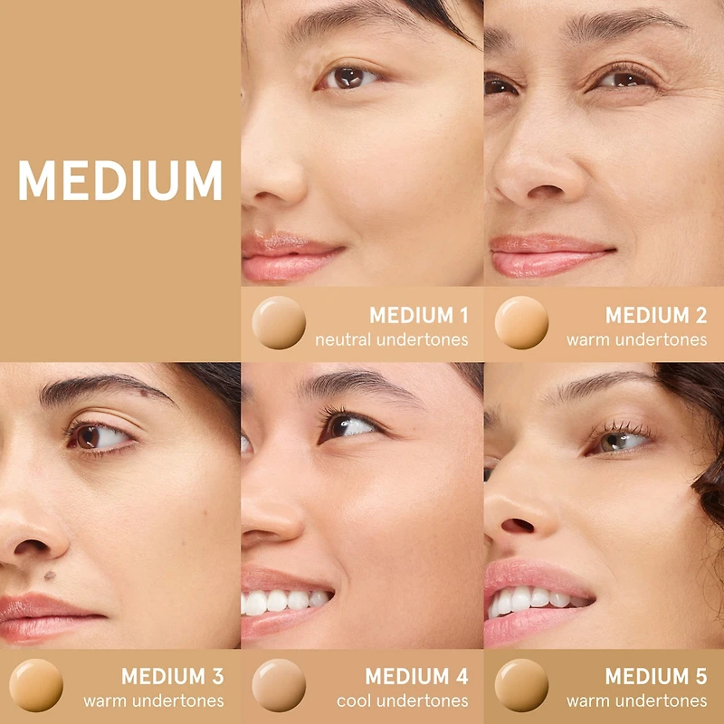 Stretch Fluid Foundation for Buildable Coverage