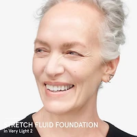 Stretch Fluid Foundation for Buildable Coverage