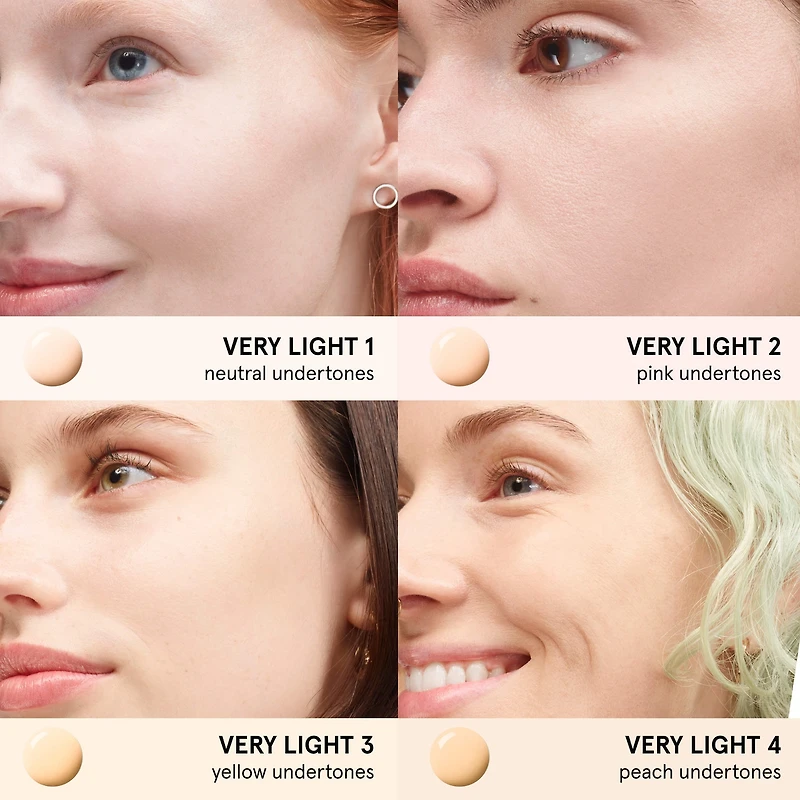 Stretch Fluid Foundation for Buildable Coverage