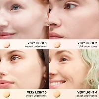 Stretch Fluid Foundation for Buildable Coverage