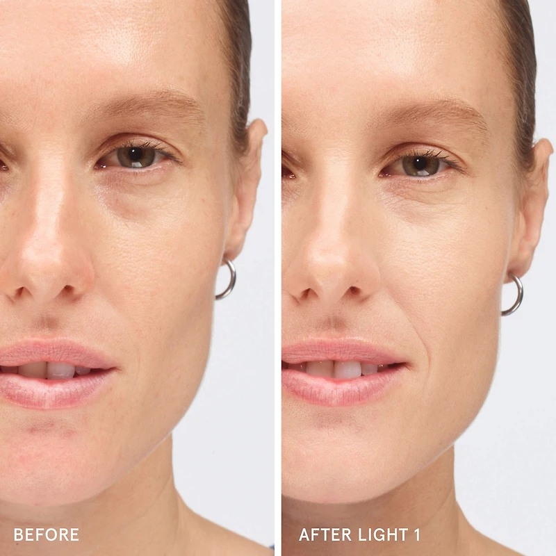 Stretch Fluid Foundation for Buildable Coverage