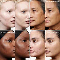 Stretch Fluid Foundation for Buildable Coverage